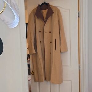 Vintage Wool Blend Women's Long Coat by Career Guild Size 14